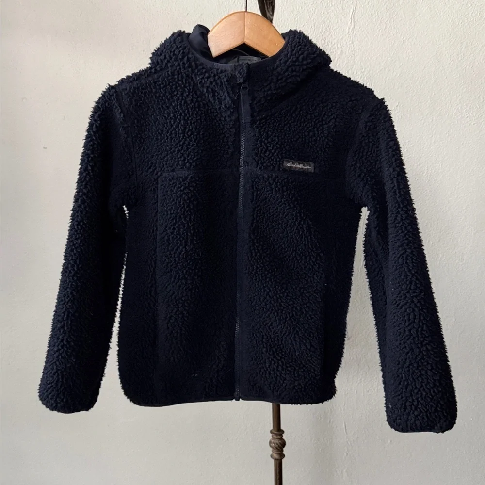 Eddie Bauer Fleece Sherpa Jacket Kids Small (7/8)